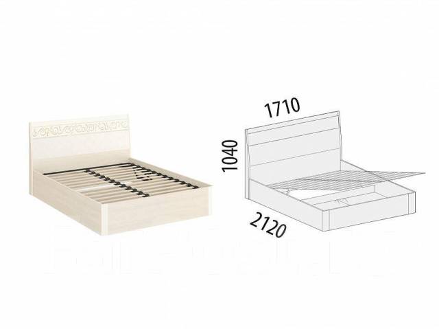 Кровать с подъемным механизмом 160х200 тиффани