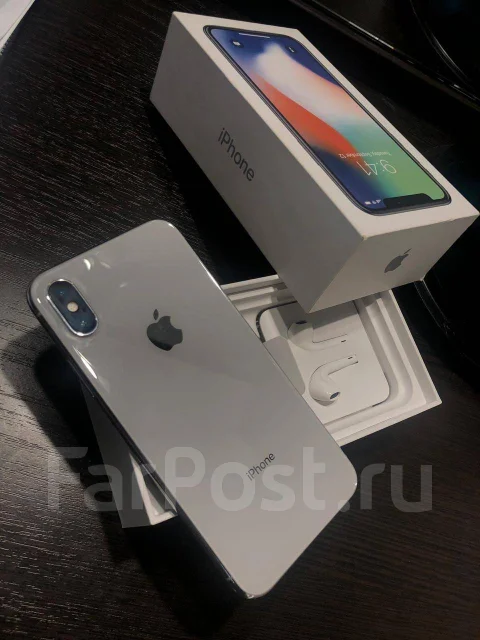 Apple iPhone X. �/�, �����, 3G, 4G LTE, Dual-SIM, ����������, NFC ����