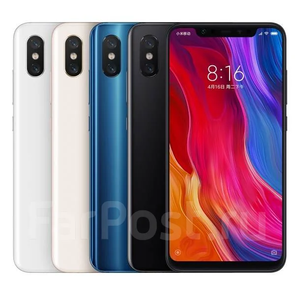 Xiaomi Mi8. �����, 64 ��, �����, 3G, 4G LTE, Dual-SIM. ��� ����� �� ������������ ����