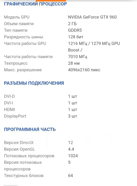 GeForce GTX 960 ����