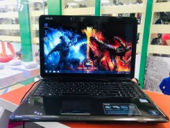 Asus K50IJ. 15.6", 2,3����, ��� 4 ��, ���� 320���, WiFi: 1, Bluetooth: 1 ����