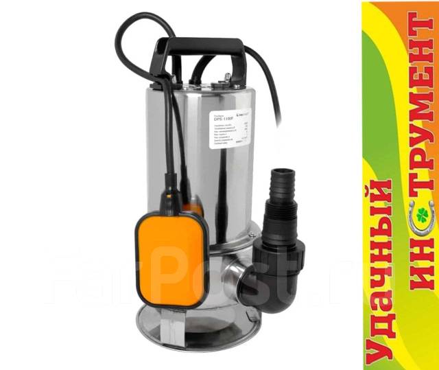 Насос погружной дренажный FoxAgua DPS-800F, 800 Вт, 242 л/мин ...