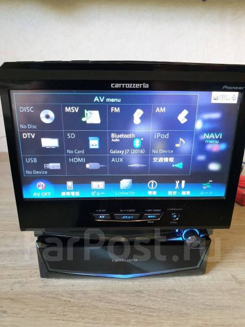 Процессорная carrozzeria AVIC-VH0099 Bluetooth HDMI DVD CD SD USB