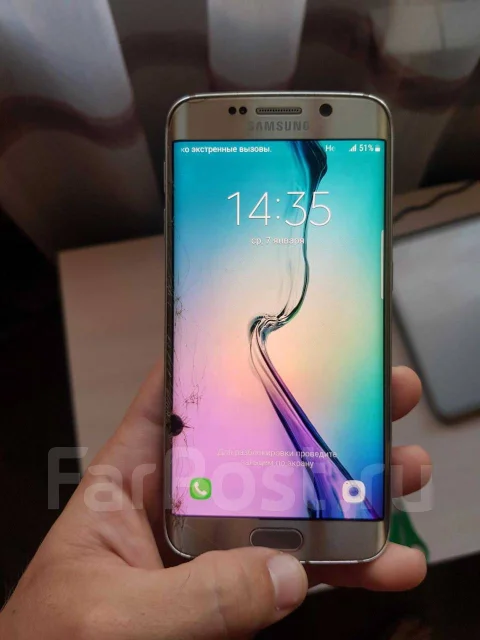 Samsung Galaxy S6 Edge. �/�, �������, 3G, 4G LTE, NFC ����