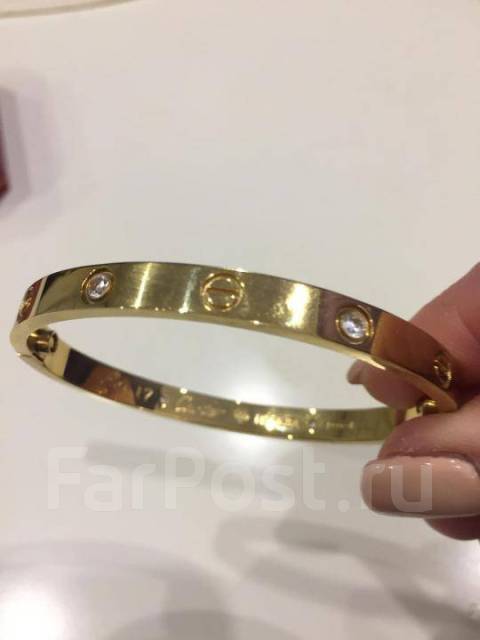 Браслет Cartier love, из золота 750 пр, всем, новый, под заказ. Цена: 177 950₽ во Владивостоке