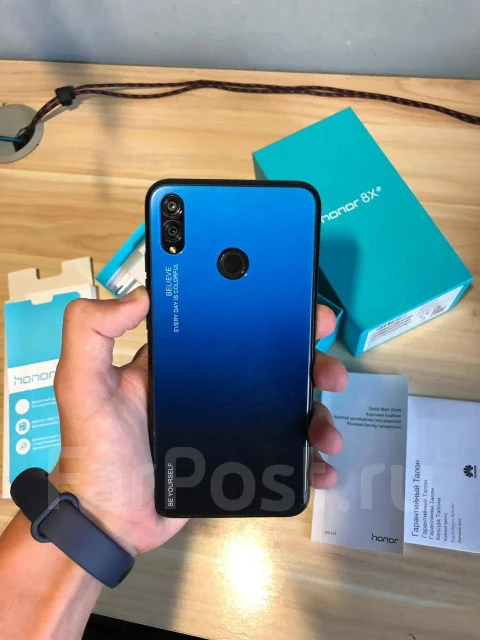 Honor 8X. �/�, ������, 3G, 4G LTE, Dual-SIM, NFC ����