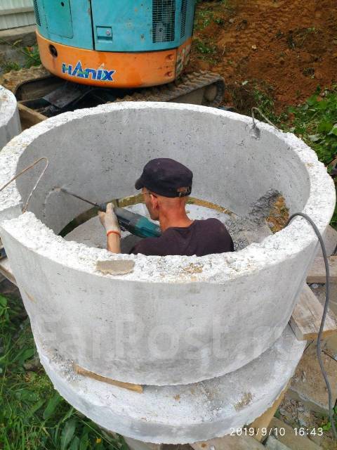 Услуги - экскаватор. дренаж, отмостка. кабеля. Пригород во Владивостоке