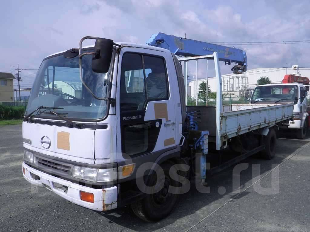 Хино рейнджер б у. Hino Ranger, 1997 самосвал. Хино эвакуатор с манипулятором.