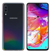Samsung Galaxy A70. �����, 128 ��, ������, 4G LTE, Dual-SIM, NFC
