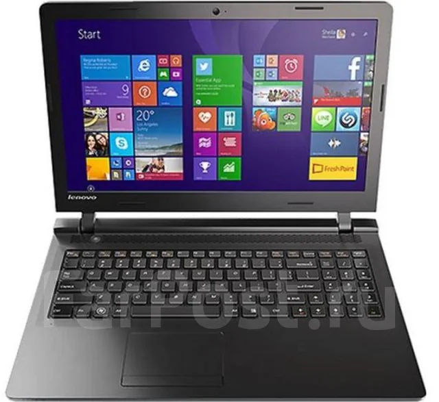 Lenovo B50-10. 15.6", 2,2����, ��� 2048 ��, ���� 500���, WiFi: 1, Bluetooth: 1, ����������� �� 2��. ����