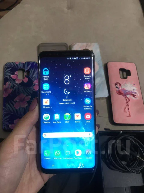 Samsung Galaxy S9. �/�, ����������, 3G, 4G LTE, Dual-SIM, NFC ����