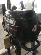 Лодочный мотор Suzuki 4 б/у (DF 4 S) в Санкт-Петербурге Suzuki. 4,00 л.с., 4-тактный, бензиновый, нога S (381 мм), 2015 год