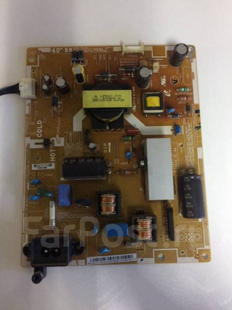 Bn44 00496a схема блока питания Блок питания для телевизора Samsung BN44-00496A (PSLF760C04A), б/у, в наличии. Ц