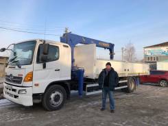 Hino 500, 2013 в Тынде Hino 500. Продаётся грузовик бортовой с манипулятором, 7 684 куб. см., 10 000 кг., 4x2