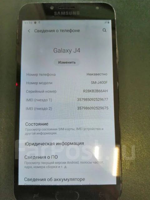 Samsung Galaxy J4. �/�, 3G, 4G LTE, Dual-SIM ����