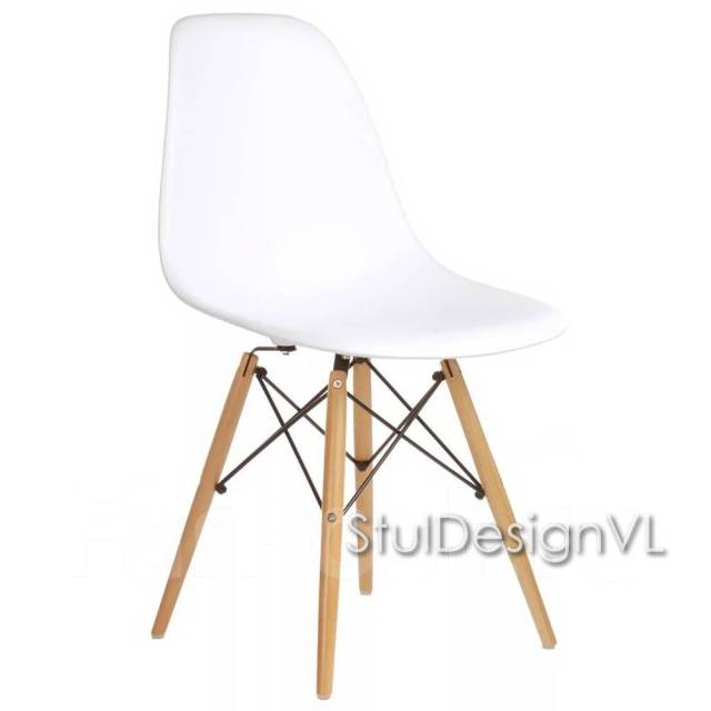 Стул eames dsw style белый