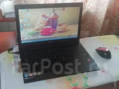 Lenovo G505S. 15.6", 1 900,0����, ��� 8 ��, ���� 1 000���, WiFi, Bluetooth, ����������� �� 3��. ����
