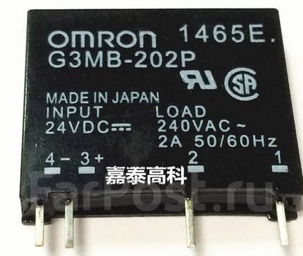 Omron g3mb 202p схема