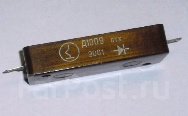 Диод Д1009А столб выпрямительный, новый, в наличии. Цена: 1 200₽ во ...
