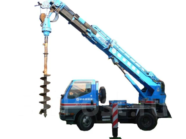 Бурение под фундамент, забор, монтаж винтовых свай в Хабаровске