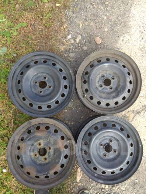 Диски R16 Тойота, Toyota, 16", 1 шт, 4x100, штампованные, 4 шт, б/у, в ...