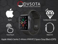 Новинка 2019! Apple Watch Series 5 44mm MWVF2 Space Gray! Dvsota во Владивостоке Умные часы.