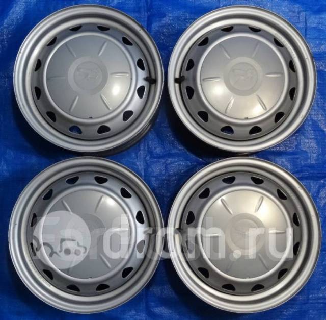 Штампованные диски Bridgestone R15 6.0J 100x4/114.3x4. 4 шт. Отправка ...