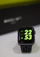 Apple Watch Nike+ Series 3, 42 мм, серый космос в Хабаровске Умные часы.