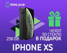 Apple iPhone XS 256Gb Black. 1 Сим. Стекло и чехол в подарок. Новый в Уссурийске Apple iPhone Xs. Новый, 256 Гб и больше, Черный, 3G, 4G LTE, NFC