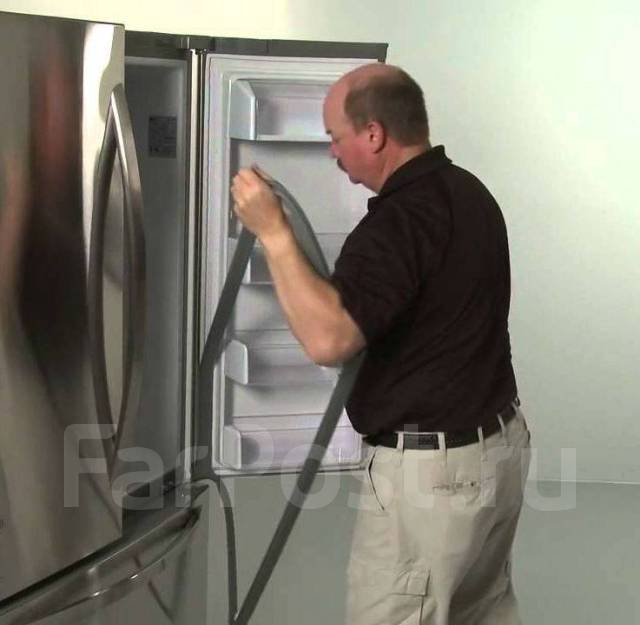 Замена уплотнителя двери холодильника в Хабаровске