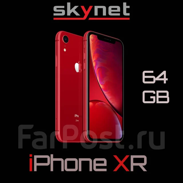 Apple iPhone Xr 64GB (Product Red) Новый. Гарантия, 64 гб, 6.10