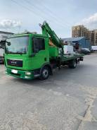 MAN TGL, 2013 в Подольске MAN TGL. Автомобиль-эвакуатор с КМУ, на шасси 12/180 4x2 BB, 4 600 куб. см., 12 000 кг., 4x2