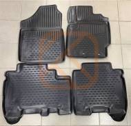 Коврики в салон Toyota Ractis 2010-2016 2wd с бортом полиуретан в Хабаровске Коврики. Toyota Ractis, NCP120, NCP122, NCP125, NSP120, NSP122 1NRFE, 1NRFKE, 1NZFE