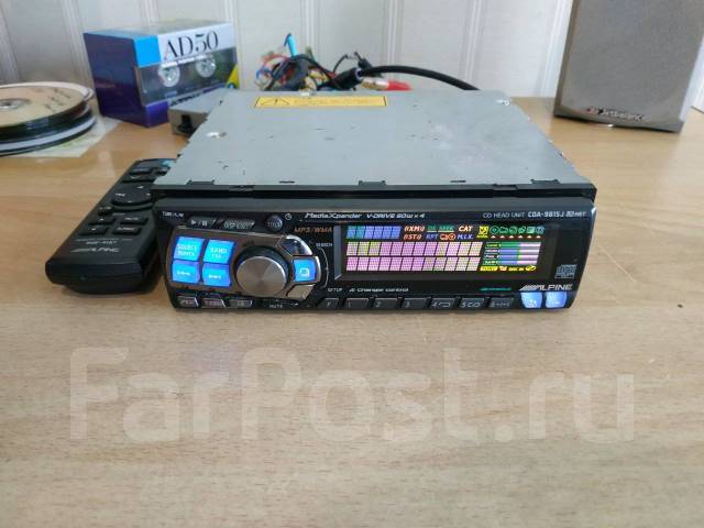 Alpine CDA-9815J (именная техника) - Магнитолы во Владивостоке