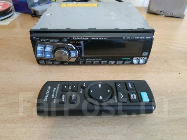 Alpine CDA-9815J (именная техника) - Магнитолы во Владивостоке