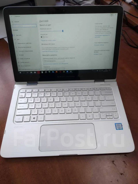 HP Spectre 13. 13.3", 2����, ��� 8 ��, ���� 512���, WiFi: 1, Bluetooth: 1, ����������� �� 8��. ����