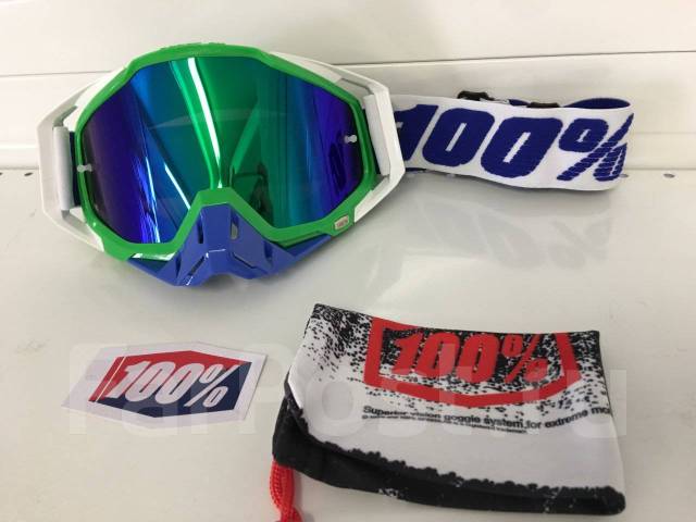 Очки кроссовые 100% - Экипировка в Уссурийске