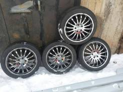 Хром Диски с резиной Carlsson 18" 8J PCD 5114.3 ET38 в Шарыпово Хром Диски с резиной Carlsson 18" 8J PCD 5114.3 ET38. 8.0x18" 5x114.30 ET-38