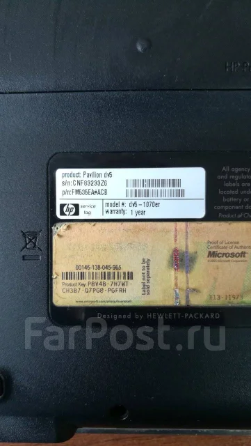 HP Pavilion dv5. 15.4", ��� 512 ��, WiFi: 1 ����