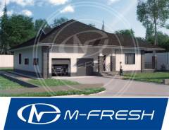 M-fresh Excellent! (Великолепно-строительный проект дома с подвалом! ) в Пскове M-fresh Excellent! (Великолепно-строительный проект дома с подвалом! ). 300-400 кв. м., 1 этаж, 5 комнат, бетон