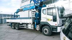 Daewoo Novus, 2014 в Анапе Daewoo Novus. Грузовой-бортовой с манипулятором, 10 964 куб. см., 11 130 кг., 6x4