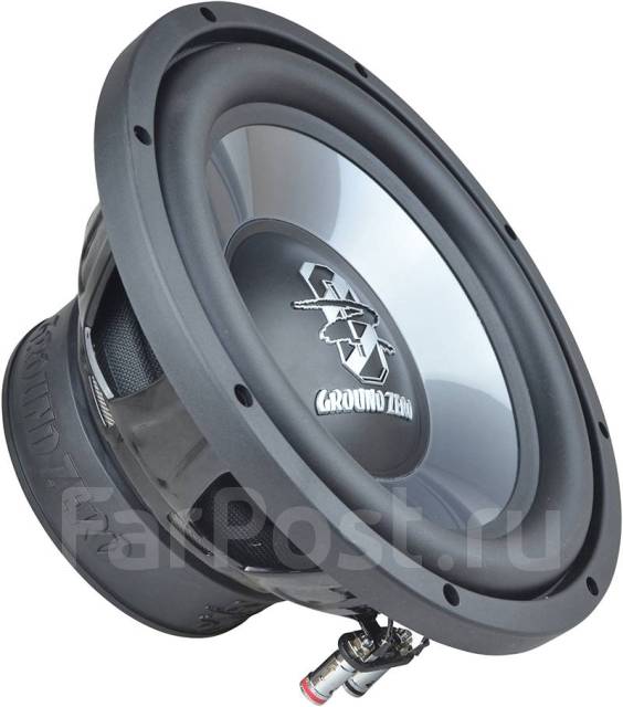 Сабвуферный динамик Ground ZERO GZIW 250X-II ZiganMagaz, компонентные ...