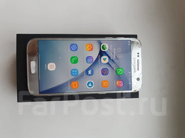 Samsung Galaxy S7. �/�, �����������, 3G, 4G LTE, Dual-SIM, ����������, NFC ����