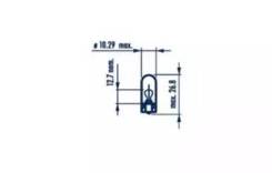 Лампа W5W 12V 5W W2.1*9.5d(FKQ) Narva 17177 в Омске Лампа W5W 12V 5W W2.1*9.5d(FKQ) NARVA 17177