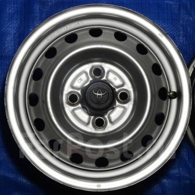 Оригинальные штампованные диски Toyota R13 5.0J 100x4. 4 шт. Отправка ...