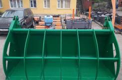 Ковш с прижимом для фронтального погрузчика в Краснотурьинске Ковши.