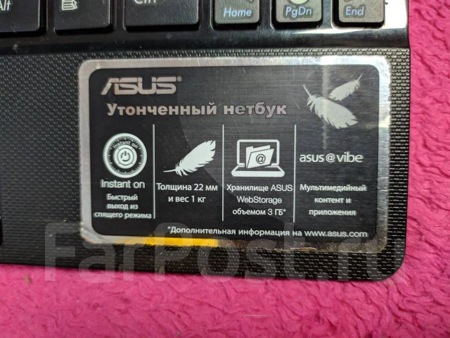 Asus Eee PC X101H. WiFi: 1 ����