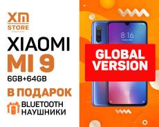 Xiaomi Mi9 6Gb+64Gb Blue Global "XM: Store" + Блютуз наушники в Находке Xiaomi Mi9. Новый, 64 Гб, Синий, 3G, 4G LTE, NFC