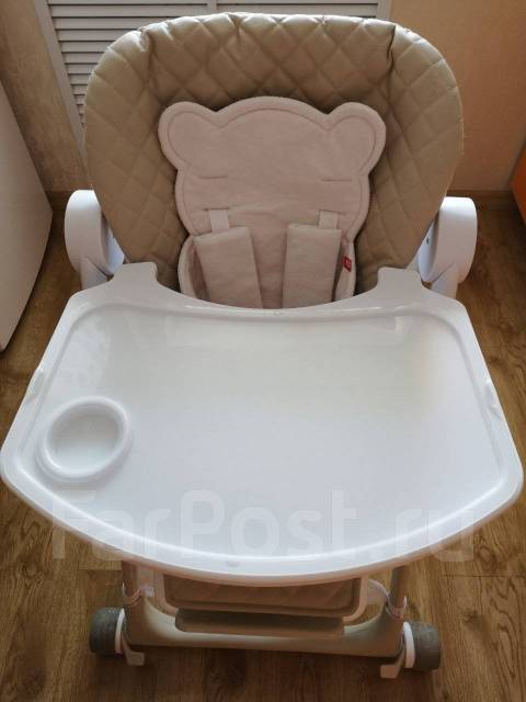 Стульчик для кормления happy baby william v2 beige