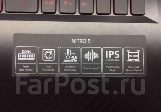 Acer Nitro 5. WiFi: 1, Bluetooth: 1 ����